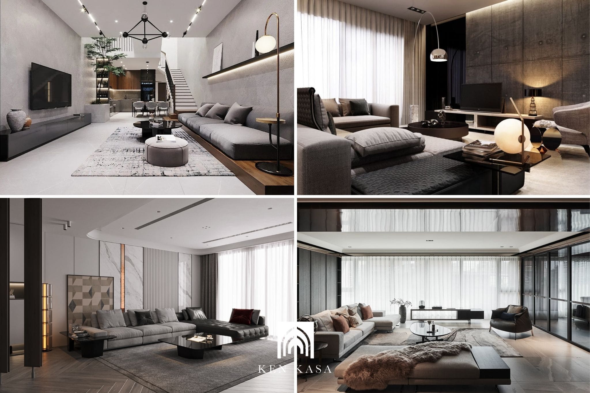 Nội thất phong cách hiện đại 